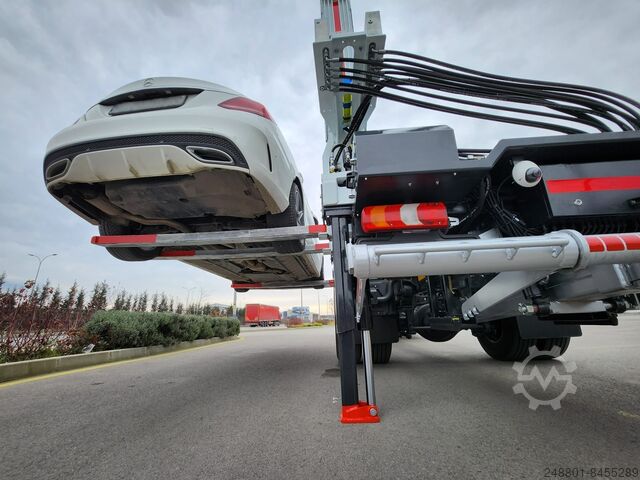 Grúa de vehículos Mercedes-Benz Atego 1621 - Eurolift/Seidenlader - schnellster und sicherster Anschleppwagen der Welt