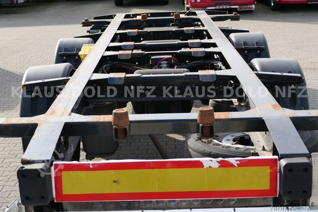 Remolque con chasis intercambiable KRONE ZZ BDF Wechselfahrgesrell Tandem
