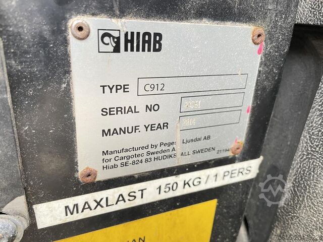 Holztransporter Scania R730 Woodtransport / 6x4 / Hiab Crane / Retarde...