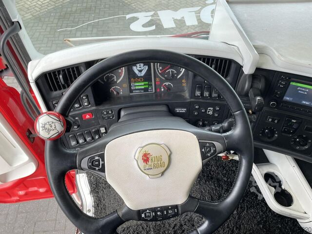 Holztransporter Scania R730 Woodtransport / 6x4 / Hiab Crane / Retarde...