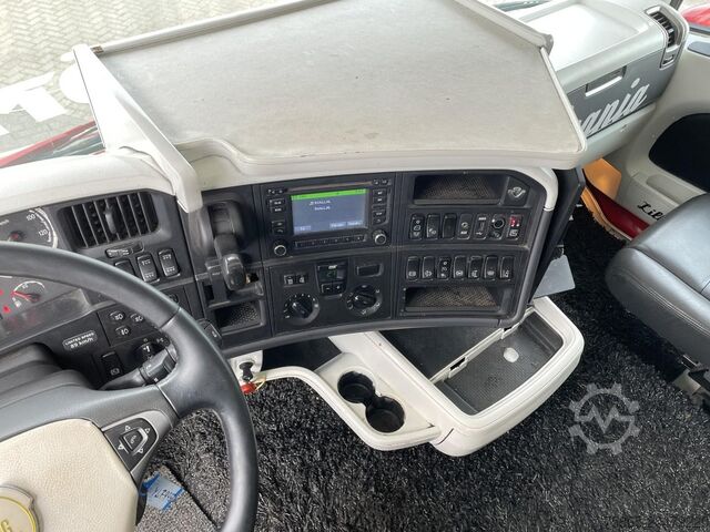 Holztransporter Scania R730 Woodtransport / 6x4 / Hiab Crane / Retarde...