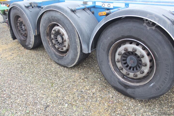 Swap body semi-trailer dtec semirimorchi portacontainer allungabili