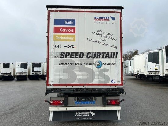 Rơ moóc bán mở với bạt phủ SCHMITZ SCB, GETRäNKEAUFLIEGER, LIFTACHSE,  PALETTENKASTEN, XL-ZERTIFKAT