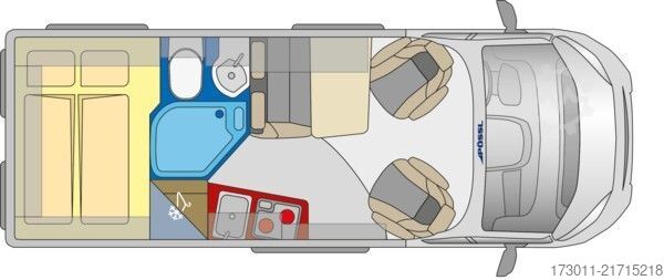 Campervan PÖSSL 2 WIN R - Premium-Paket Citroen 140PS