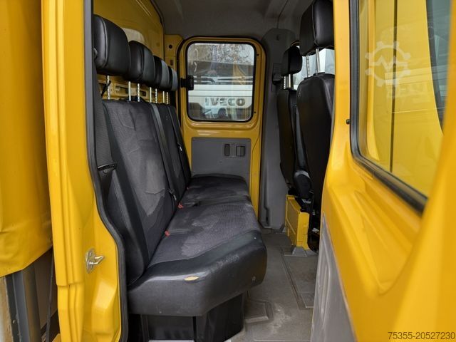 Curtain sider van MERCEDES-BENZ Sprinter 311 CDI Eur6 DoKa 6-Sitzer AHK 2,7m P+P