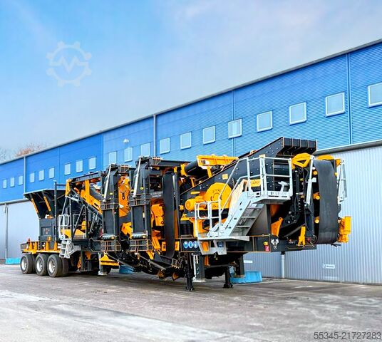 дробильное оборудование/мобильная дробильная установка FABO Crushing Equipment Mobile Impact Crusher PRO-90