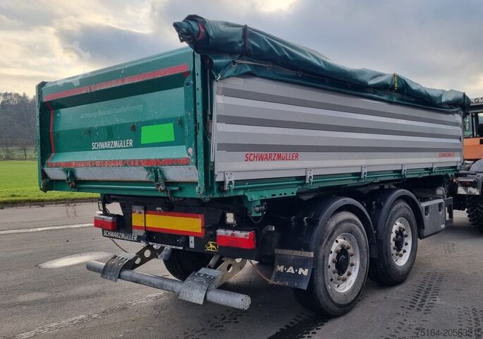Three-way tipper trailer Schwarzmüller M-Serie