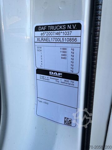 Matkalaukku DAF LF 230 4X2 2022 246.162km SAXAS + DHOLLANDIA