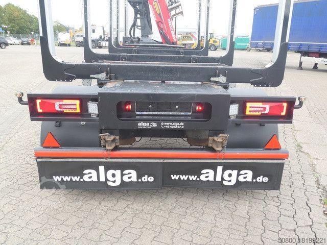 Prikolica za transport trupaca PAVIC HTA 20, Alu-Felge, verstellbare Rungen, SAF, TOP