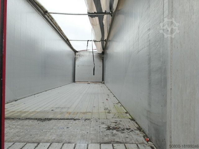 סמי טריילר עם רצפה נעה FLIEGL SDS 390, Lank LKW Typ 1, 100m³, 8mm Boden, SAF