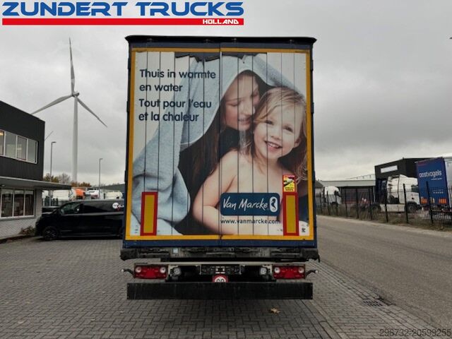 Sliding tarpaulins Schmitz Cargobull 3 AS SCHUIFZEILEN TRAILER, LIFT AXLE