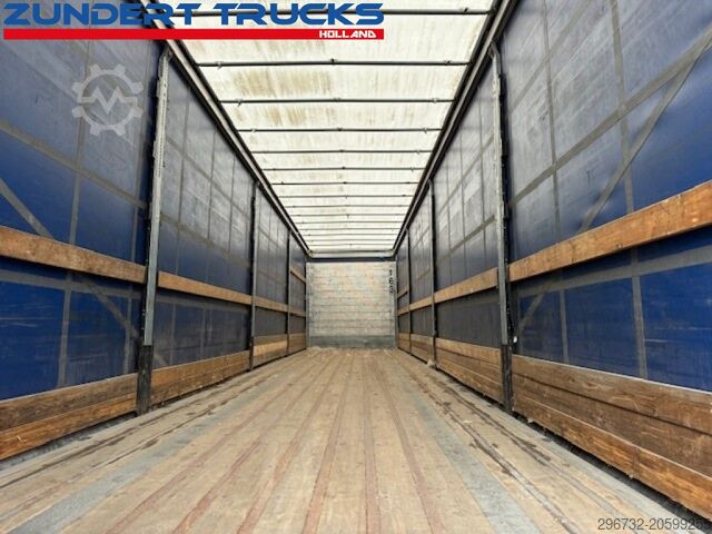 Sliding tarpaulins Schmitz Cargobull 3 AS SCHUIFZEILEN TRAILER, LIFT AXLE