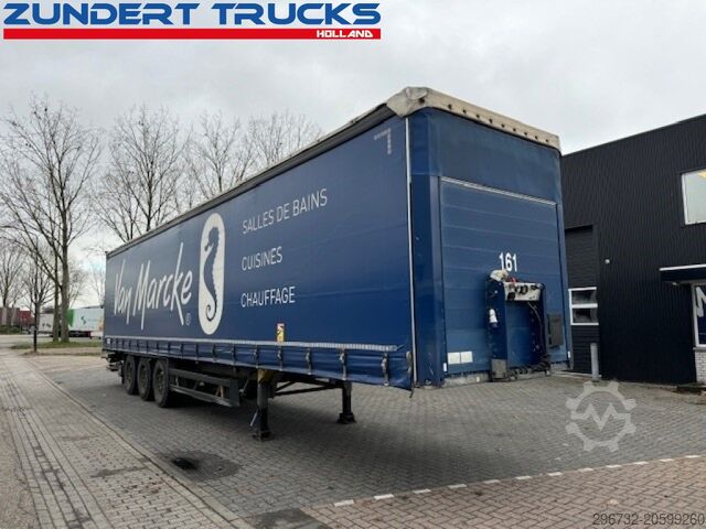 Sliding tarpaulins Schmitz Cargobull 3 AS SCHUIFZEILEN TRAILER, LIFT AXLE, TAIL LIFT