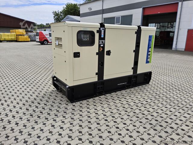 Gerador AKSA APD 22C RP | 22 kVA Diesel Notstrom Schallgedämmt | NEU 2024