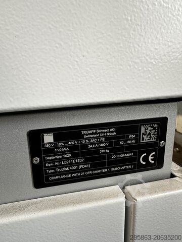 Laser cutting machine Trumpf TruLaser 3030 fiber (L81) + Storemaster