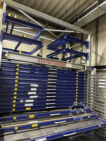 Laser cutting machine Trumpf TruLaser 3030 fiber (L81) + Storemaster