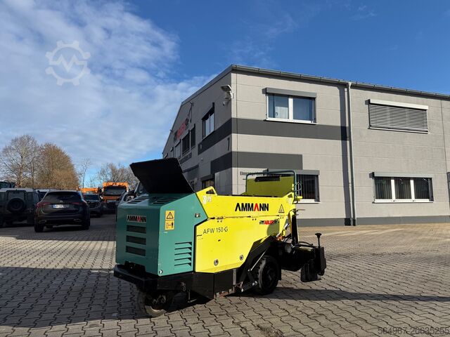 Asphalt paver Ammann AFW 150 G Asphaltfertiger Verbreiterung