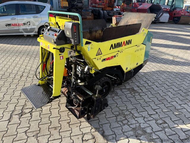 Asphalt paver Ammann AFW 150 G Asphaltfertiger Verbreiterung