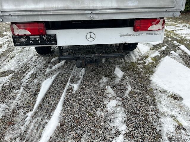 Transporter con cabina doble Mercedes-Benz Sprinter 316 Pritsche/DoKa Klima Maxi 7-