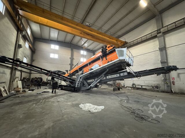 Crushing plant Polygonmach 1213 horizontal shaft impact crusher 1200x1300mm