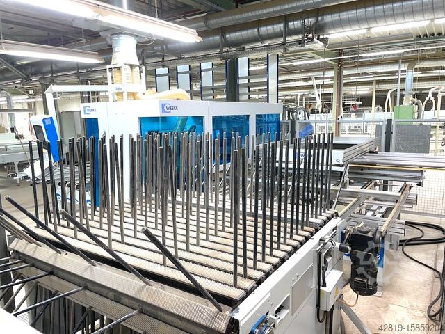 Bearbeitungszentrum mit Durchlauf Weeke BHX500