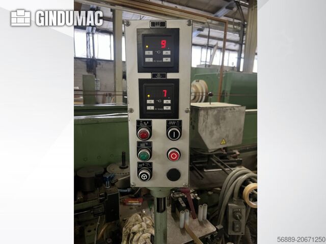 Doppelseitige Kantenanleimmaschine HOMAG KF62/6/A/25