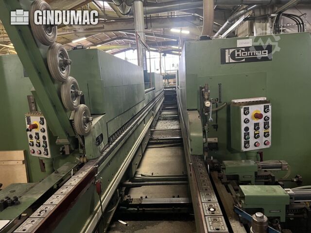 Doppelseitige Kantenanleimmaschine HOMAG KF62/6/A/25