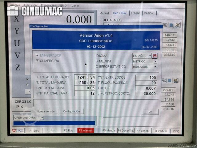 Drahterodiermaschine ONA KE350