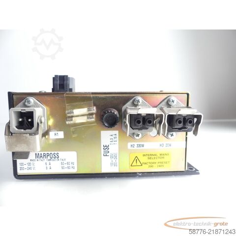 Компонент Marposs 6366160401 Power Supply 706 C365 330/20W 100-120/200-240V-AC 50-60 Hz