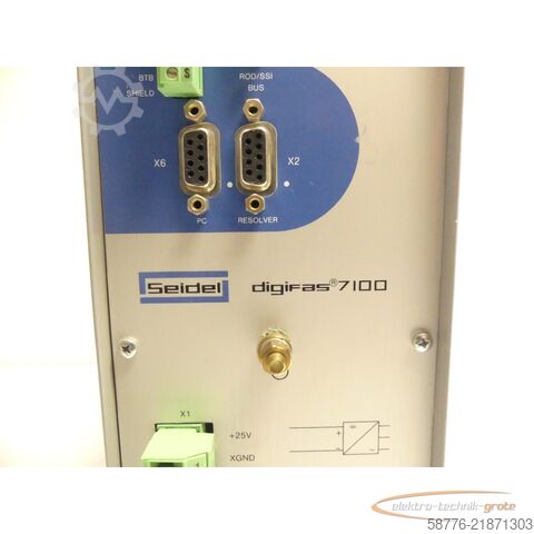 Komponent Seidel digifas 7108 Servoantrieb SN: 710214741