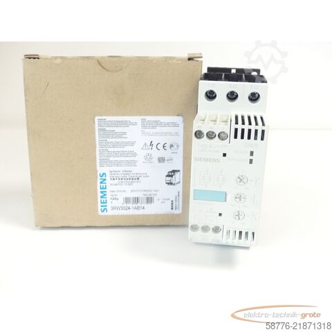 Componente Siemens 3RW3024-1AB14 Sanftstarter E-Stand 03