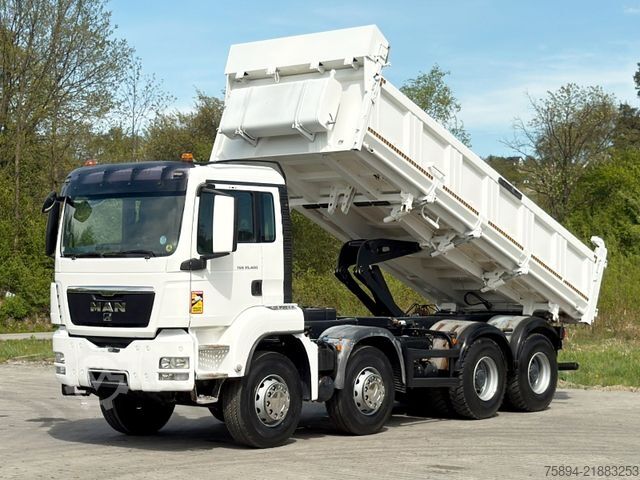 Tipper truck MAN TGS 35.400 * KIPPER 6,00 m + BORDMATIC * 8x4*TOP
