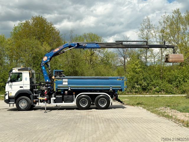 Tipper truck VOLVO FMX 410 Kipper 5,00m *PM 18.5 TP/FUNK *6x4
