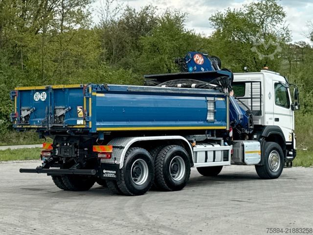 Tipper truck VOLVO FMX 410 Kipper 5,00m *PM 18.5 TP/FUNK *6x4