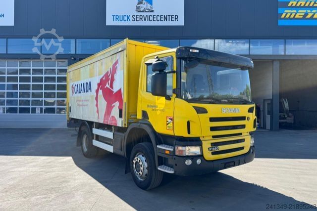 LKW mit Pritsche & Plane SCANIA P340 4x4