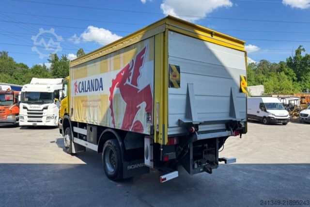 LKW mit Pritsche & Plane SCANIA P340 4x4