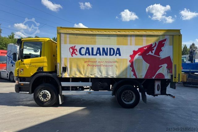 LKW mit Pritsche & Plane SCANIA P340 4x4