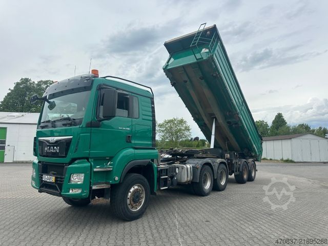 Standart çekici ünitesi MAN TGS 26.500 BL / 6x6 / Schalter / Kippauflieger