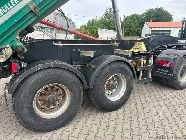 Standart çekici ünitesi MAN TGS 26.500 BL / 6x6 / Schalter / Kippauflieger