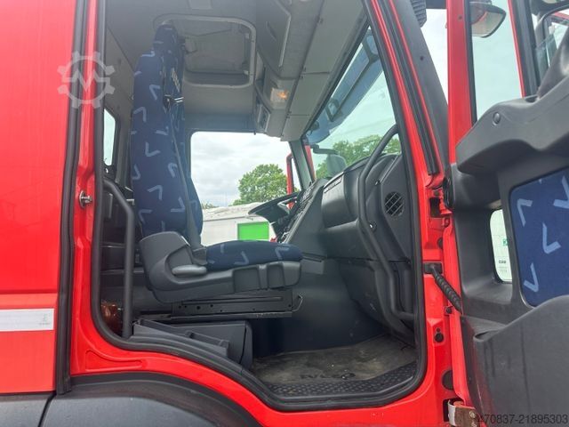 Araba taşıyıcı kamyon IVECO AD260S36 / Hiab 166 Funk / Maschinentransporter