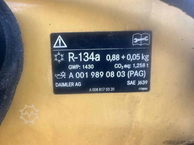 Standart çekici ünitesi MERCEDES-BENZ Actros 1843 / Kipphydraulik / 1 x Liege