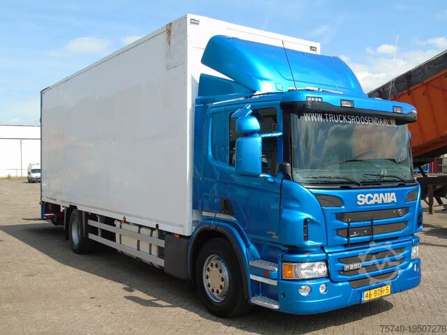 Koffer Scania P250 + EURO 6 + LIFT