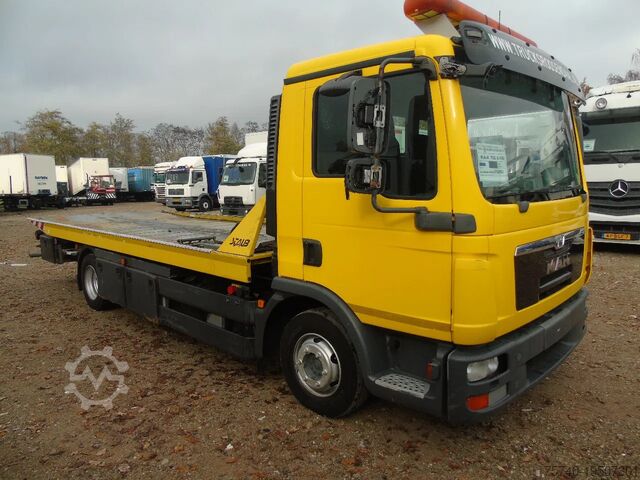 Transportator auto MAN TGL 8.180 + winch + MANUAL + EURO 5 + system wo...