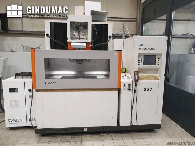Máquina de electroerosión por hilo AgieCharmilles FI 640 CC