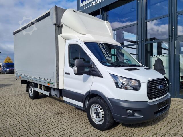 Gardinsidad skåpbil Ford Transit 35 Pritsche Schiebe Plane TDCi KLIMA AHK