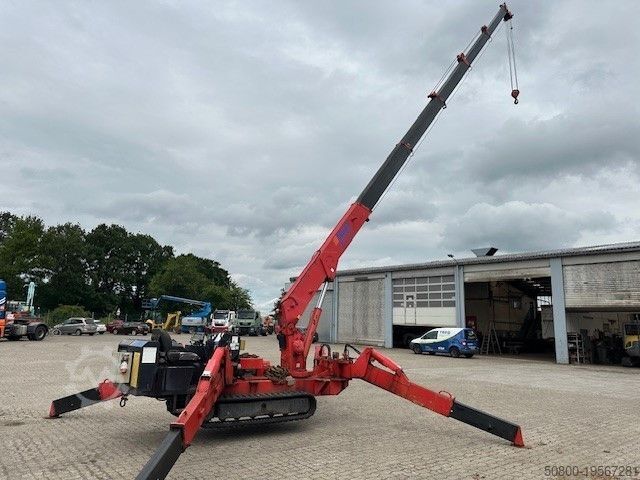 バン  Unic 506-5, Minikran, 5.000kg Traglast, 15.71m