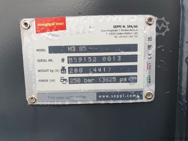 Други  Seppi M. H3 085 / Schlegel / Mulcher / MS03 DEMO
