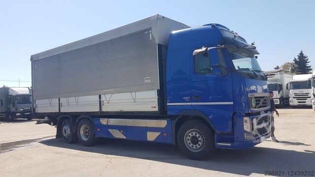 Plakanā platforma / brezenta plēve Volvo FH 13  EURO 5 EEV