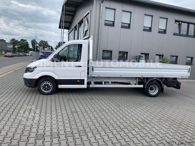 Pick-up kombi VOLKSWAGEN Crafter 50 3,5t ALU PRITSCHE AHK NAVI KLIMA TEMP