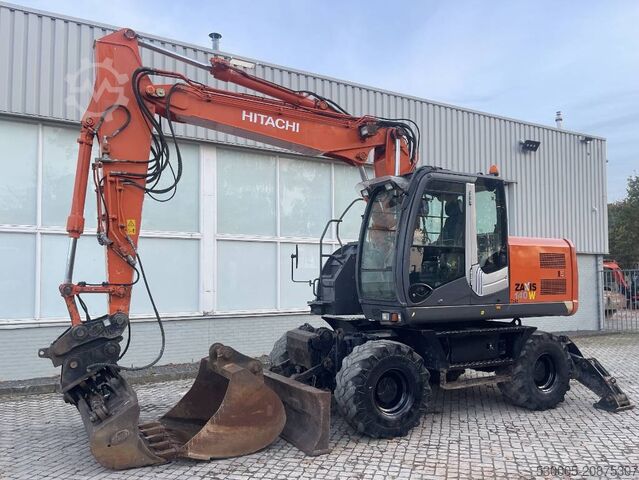 Excavadora de ruedas Hitachi ZX 140 W-3